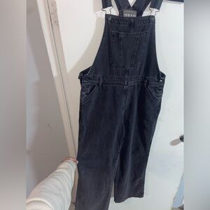 Primark Charcoal Denim Overalls